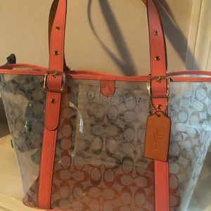 Coach clear Perry Tote